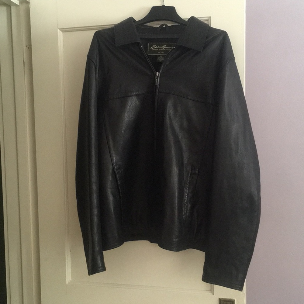 Eddie Bauer leather jacket